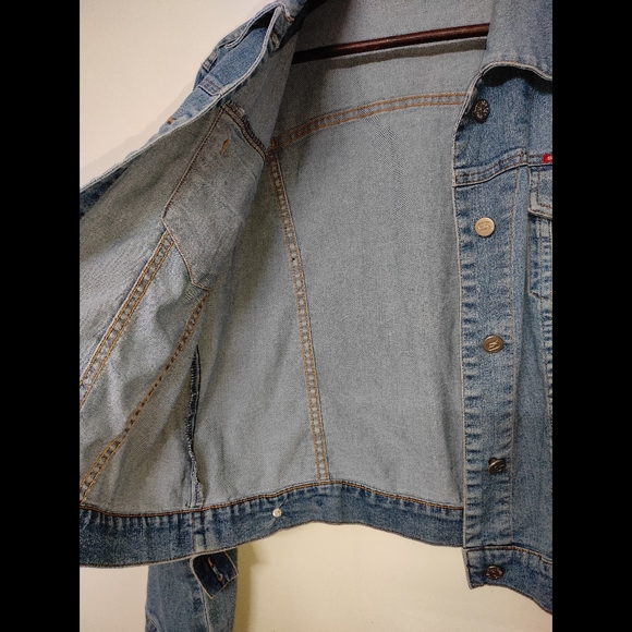 Washed Oversized Denim Jacket - Picture 5 of 13